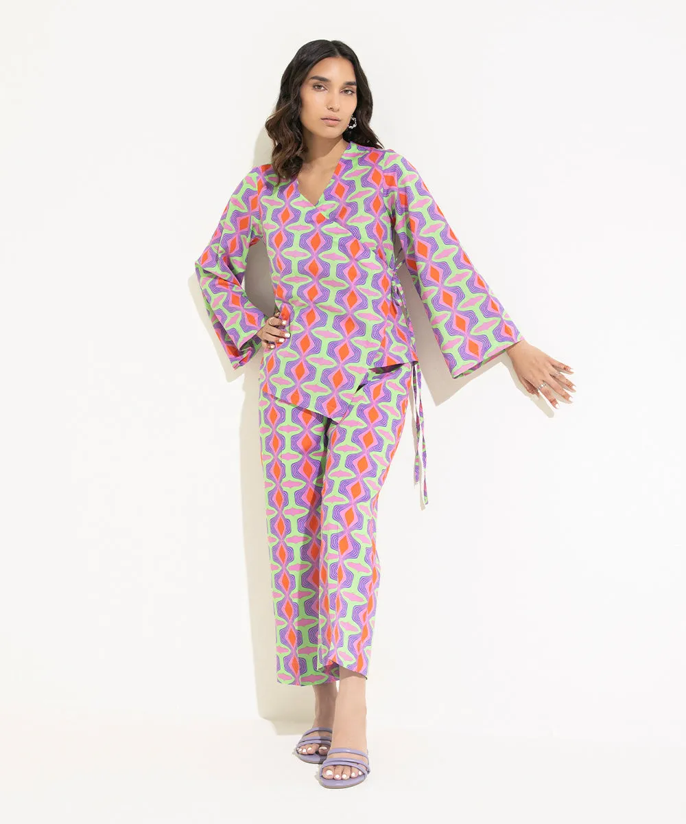 2 Piece - Printed Lawn Suit
