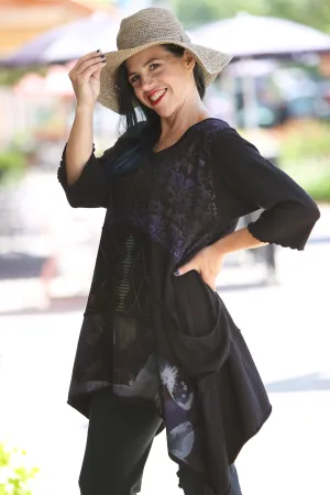 2222 Vector Tunic Black -P