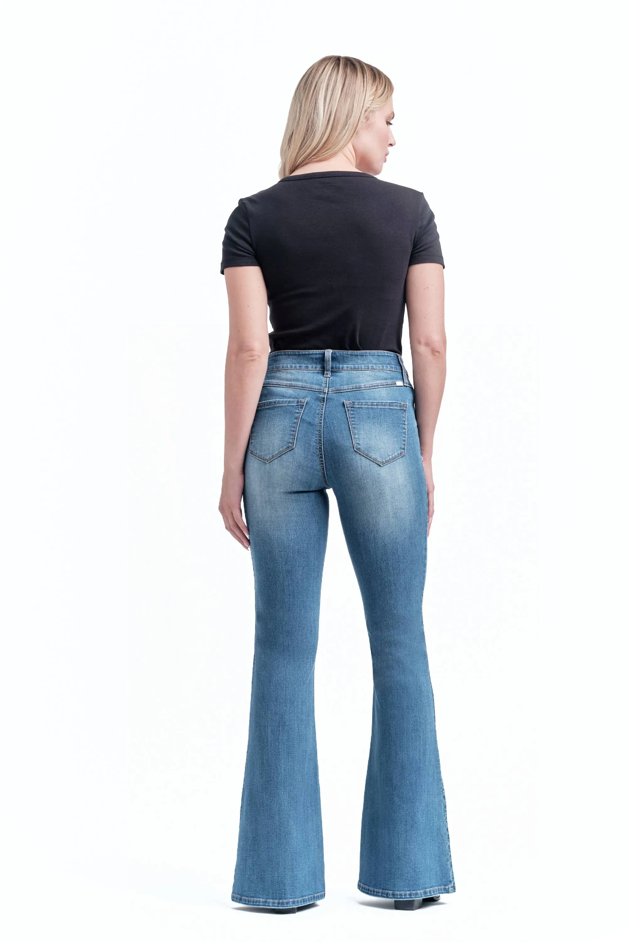 34” Mid-Rise Flare Jean in Jayden