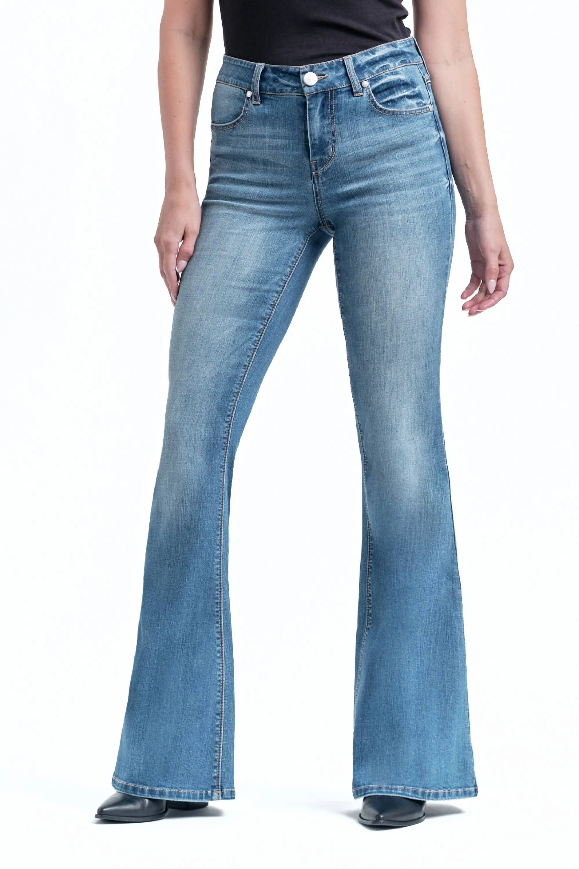 34” Mid-Rise Flare Jean in Jayden