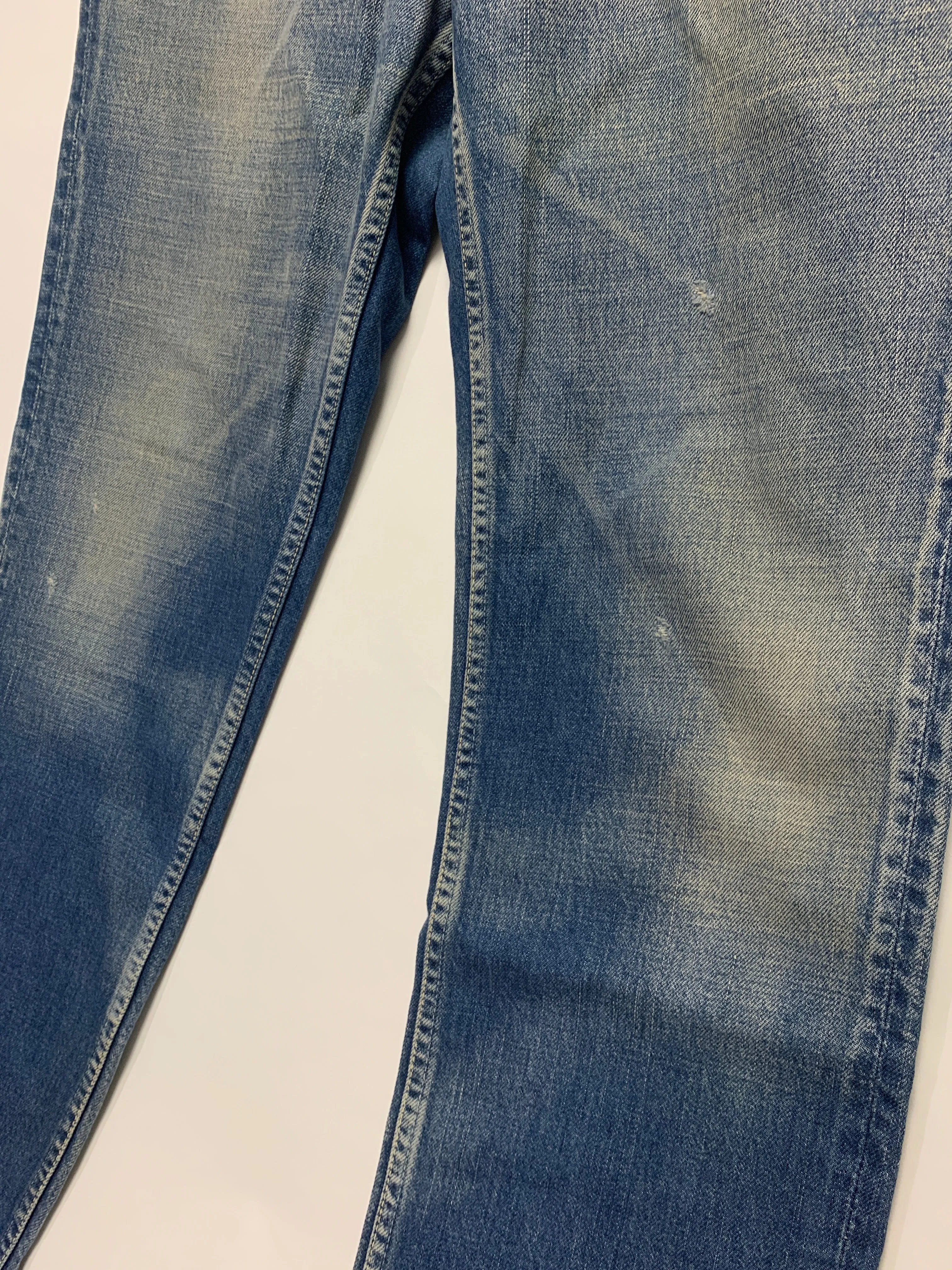 [34W] Visvim Fluxus 03D5 Distressed Denim Indigo