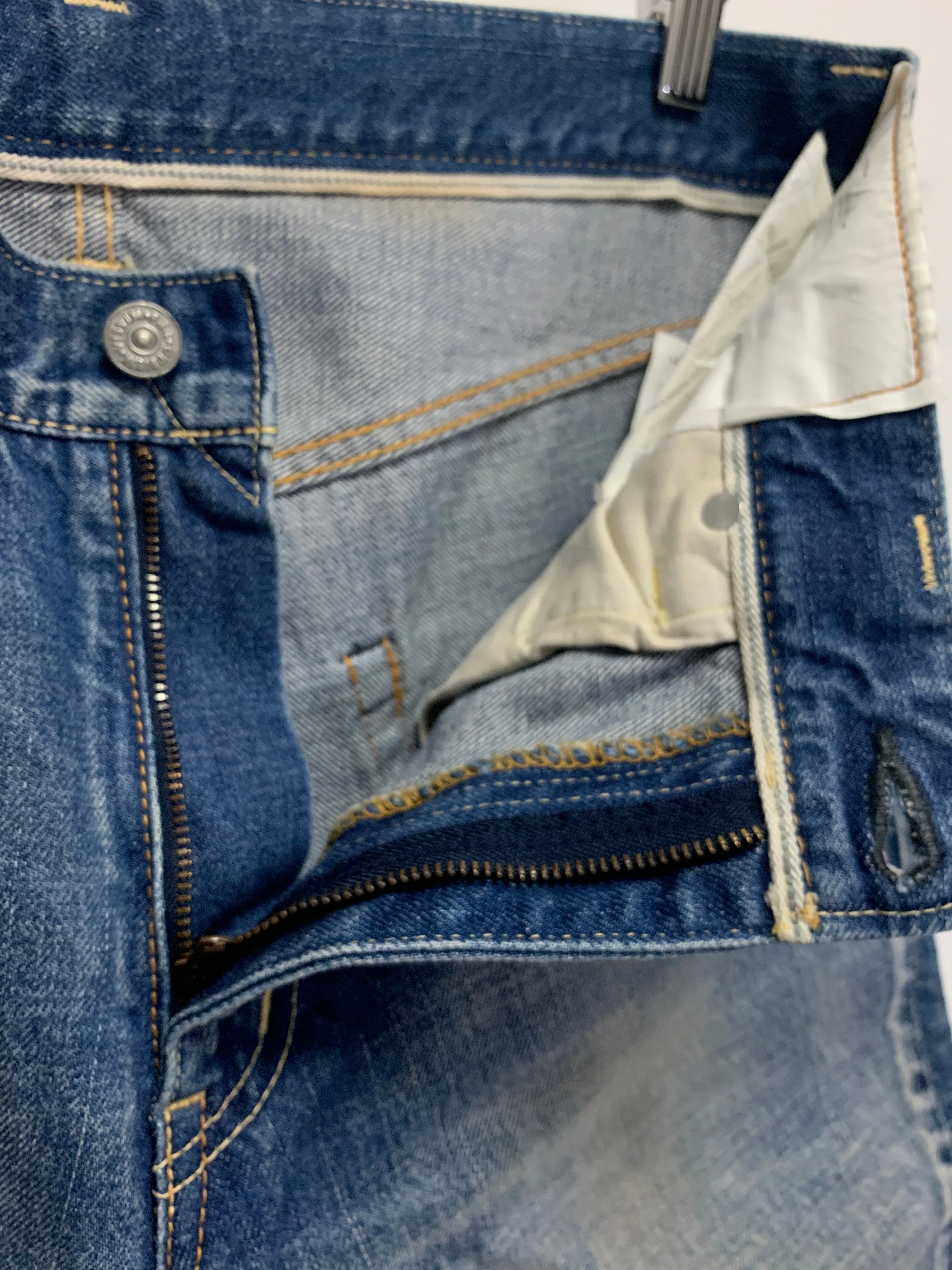 [34W] Visvim Fluxus 03D5 Distressed Denim Indigo