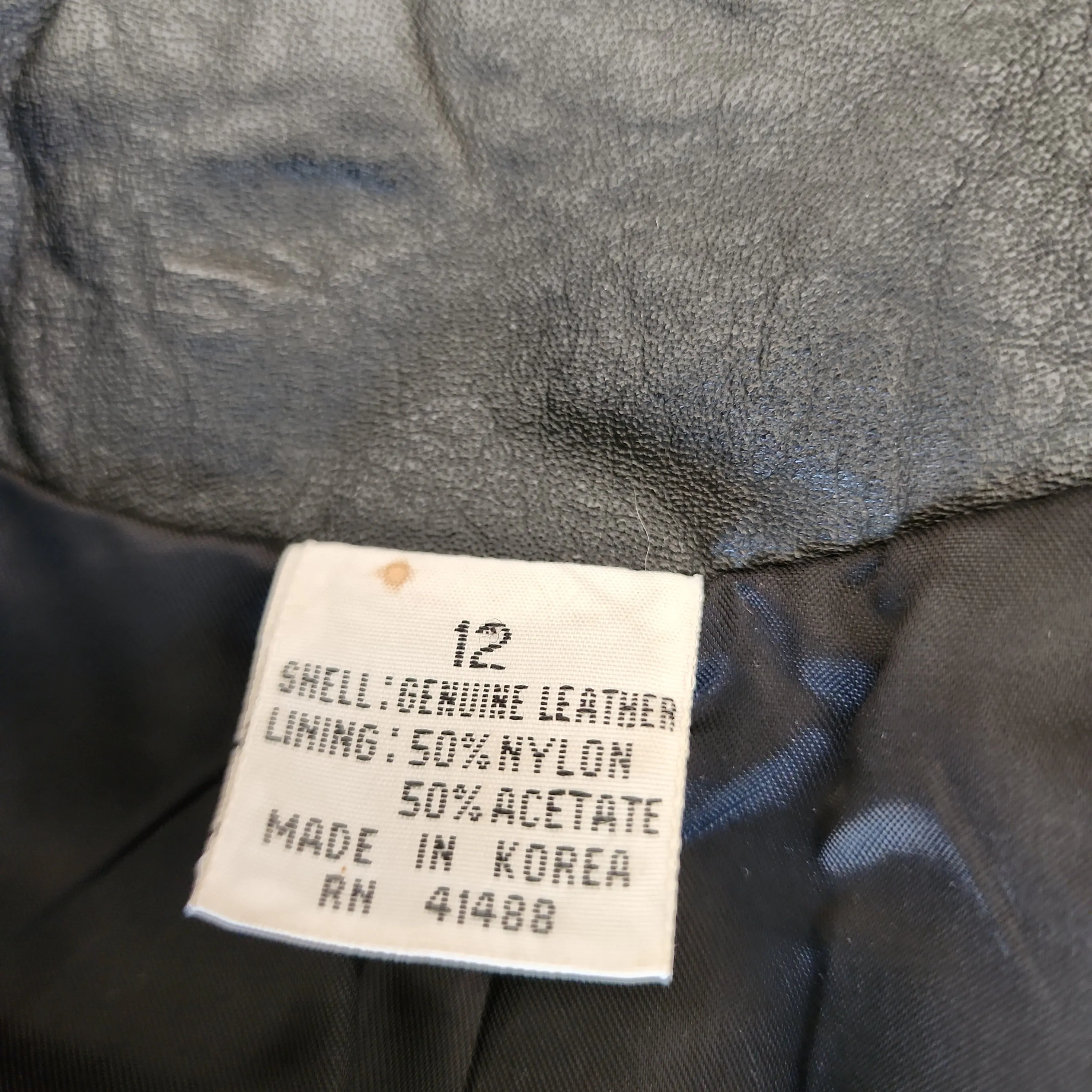 80s Black Leather Coat with Matching Belt Long by Spiegel M