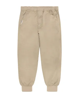 AAPENOW moonface logo tapered jogger pants