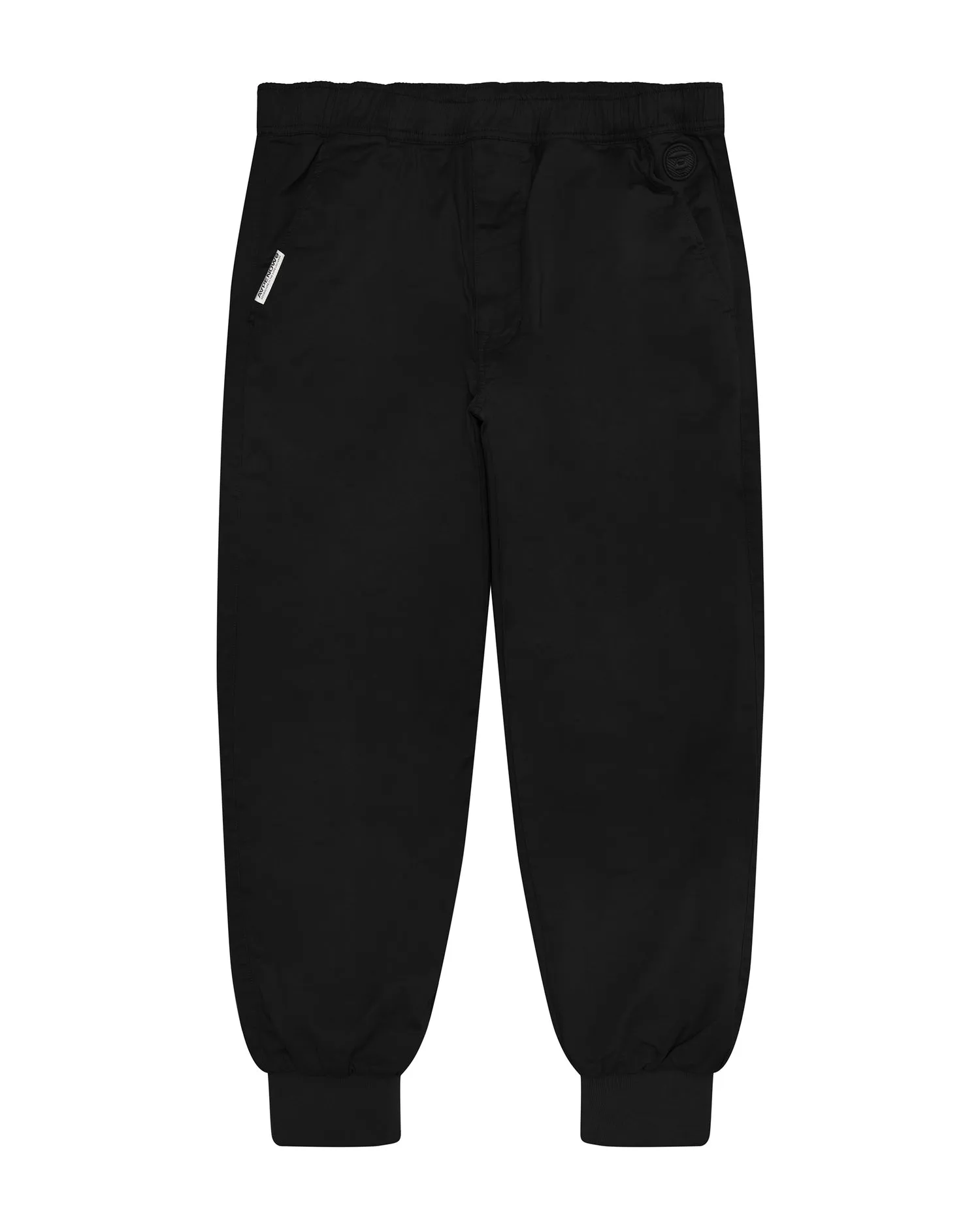AAPENOW moonface logo tapered jogger pants