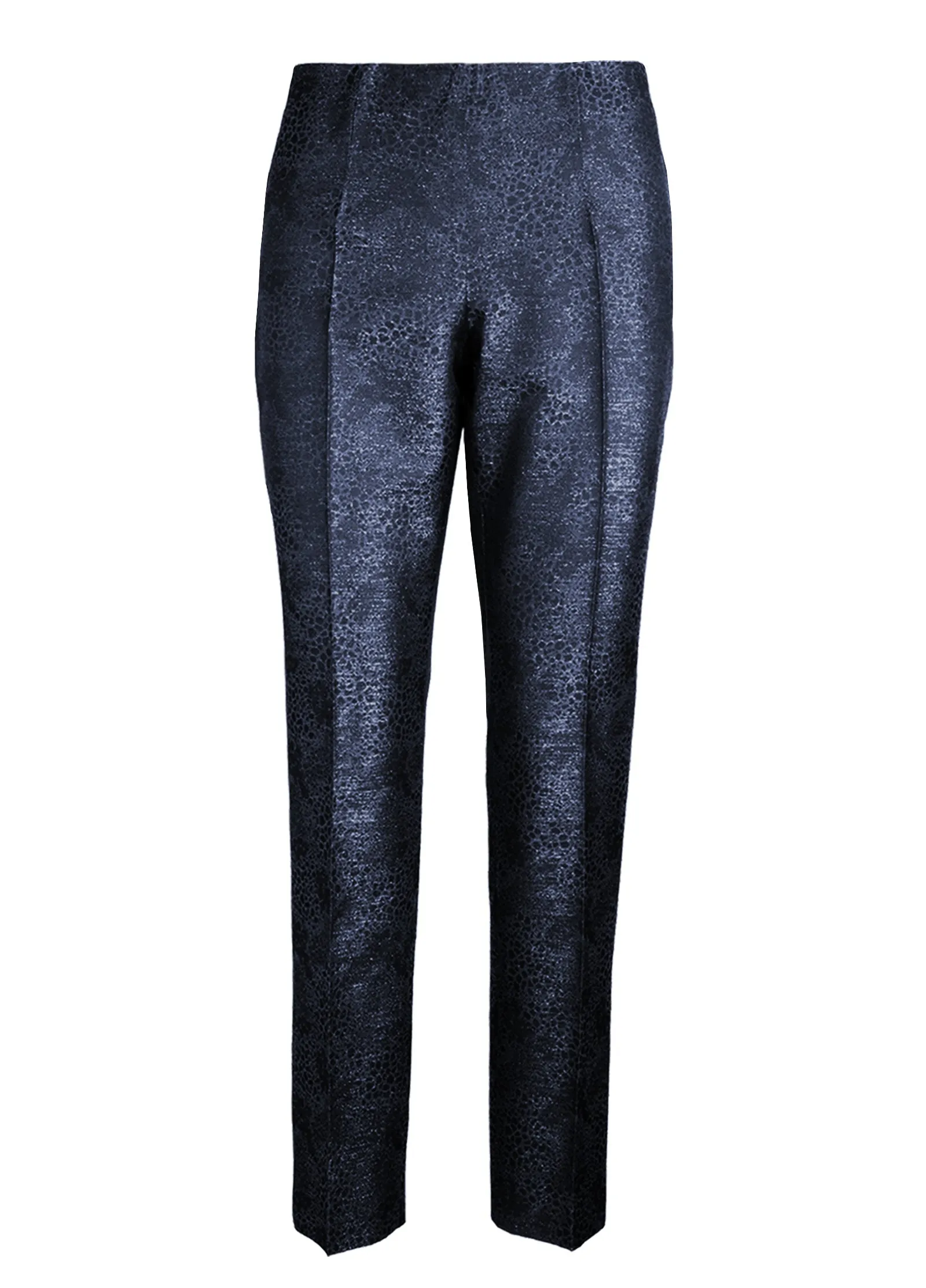 Abstract Lame Jacquard Pants