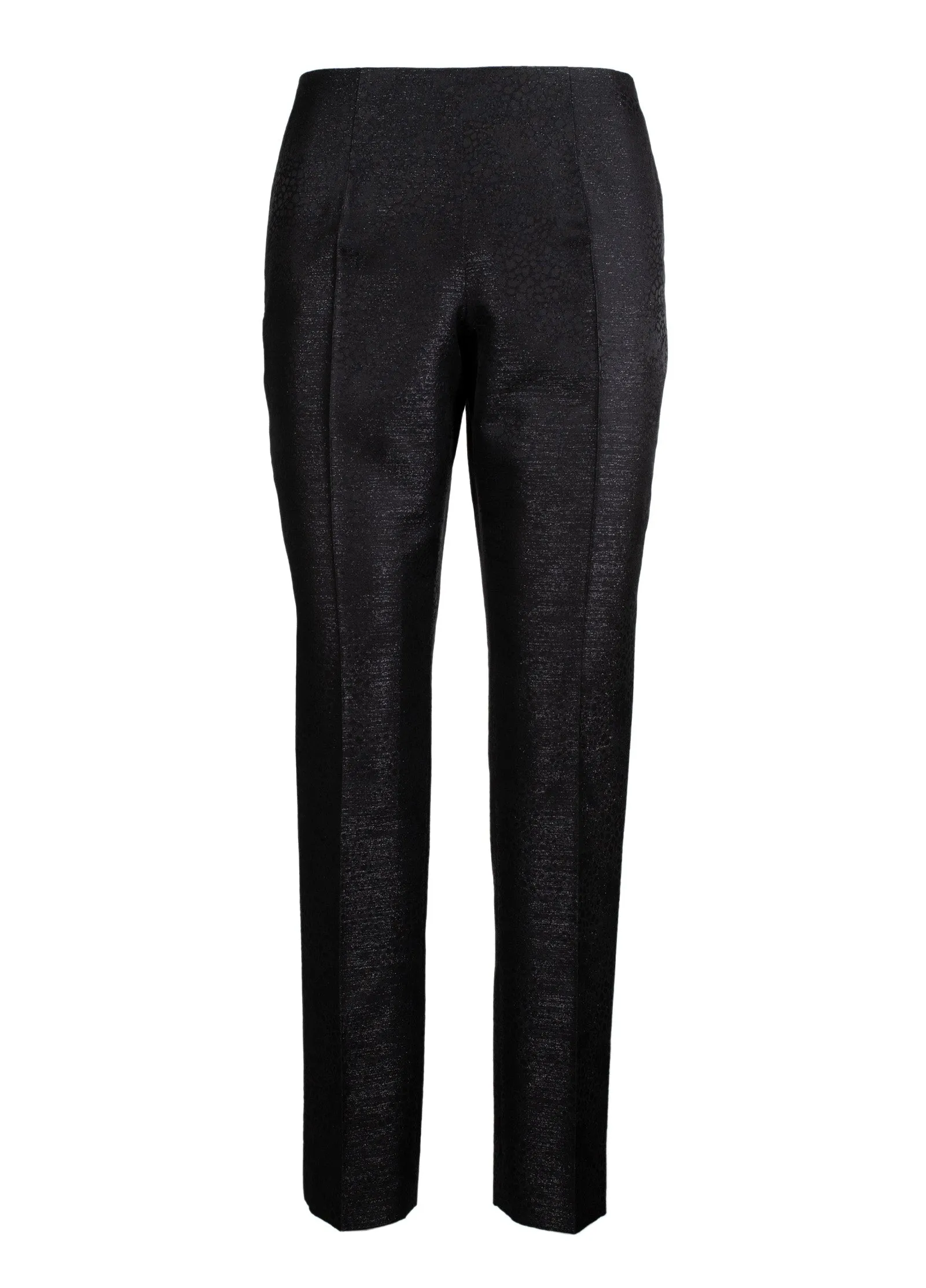 Abstract Lame Jacquard Pants
