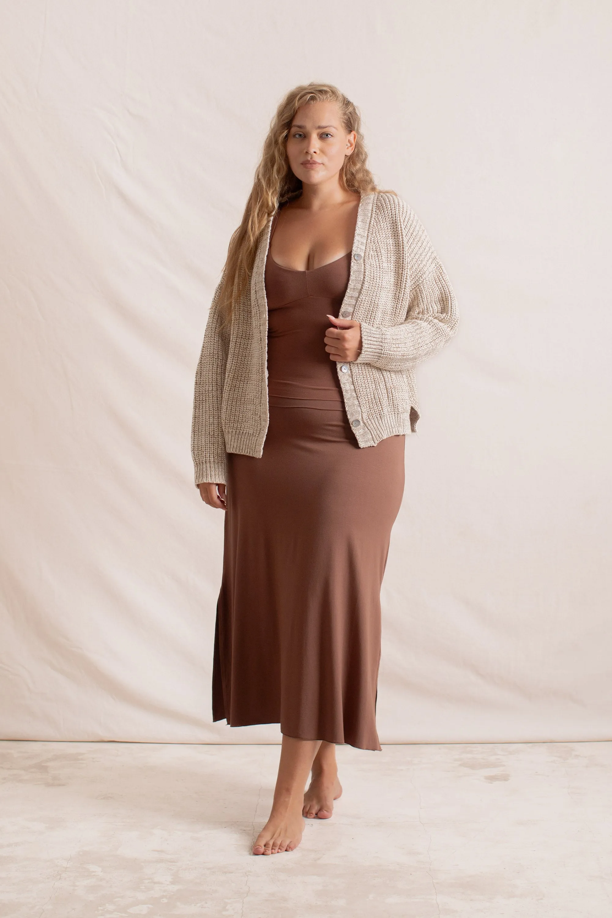 Agni Skirt Chocolate