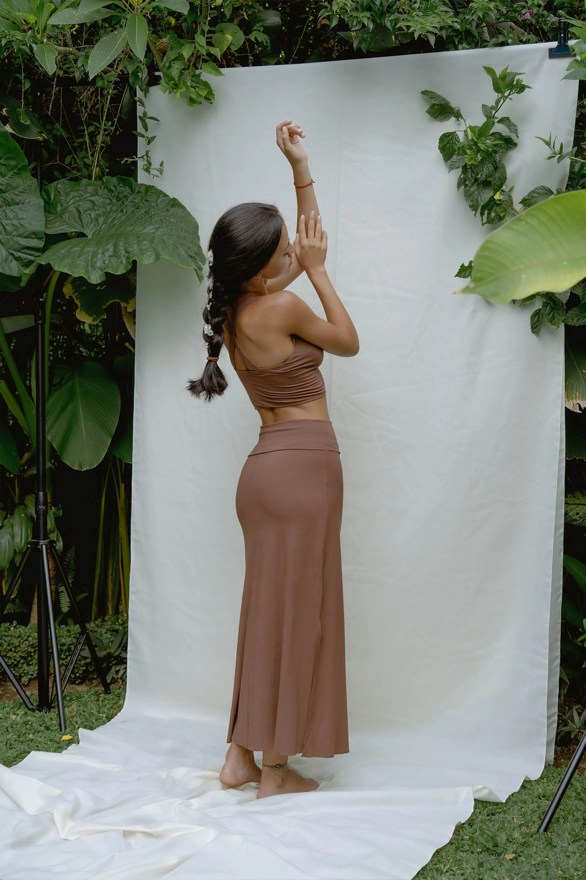 Agni Skirt Chocolate