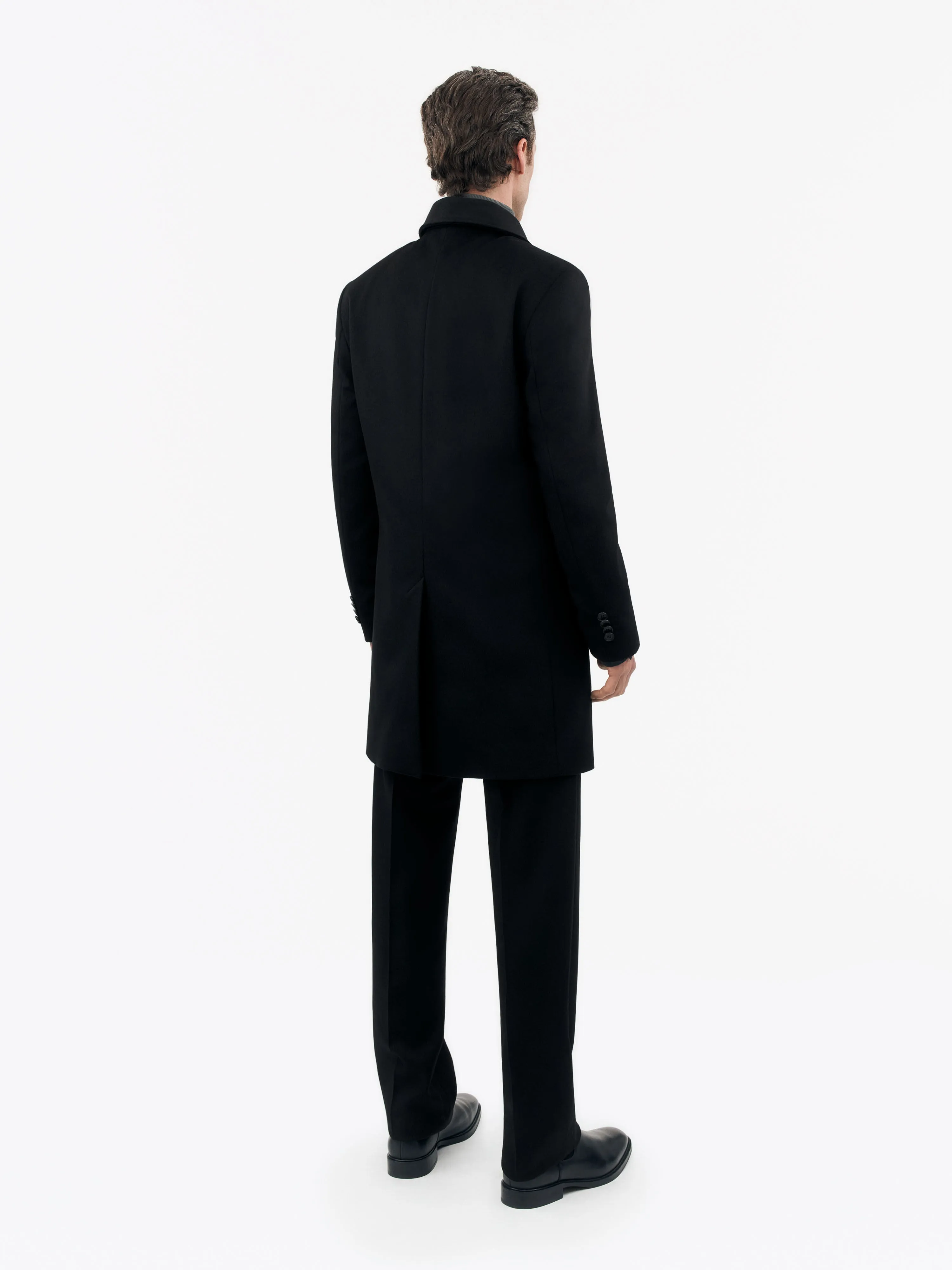 Aleric Coat in Black
