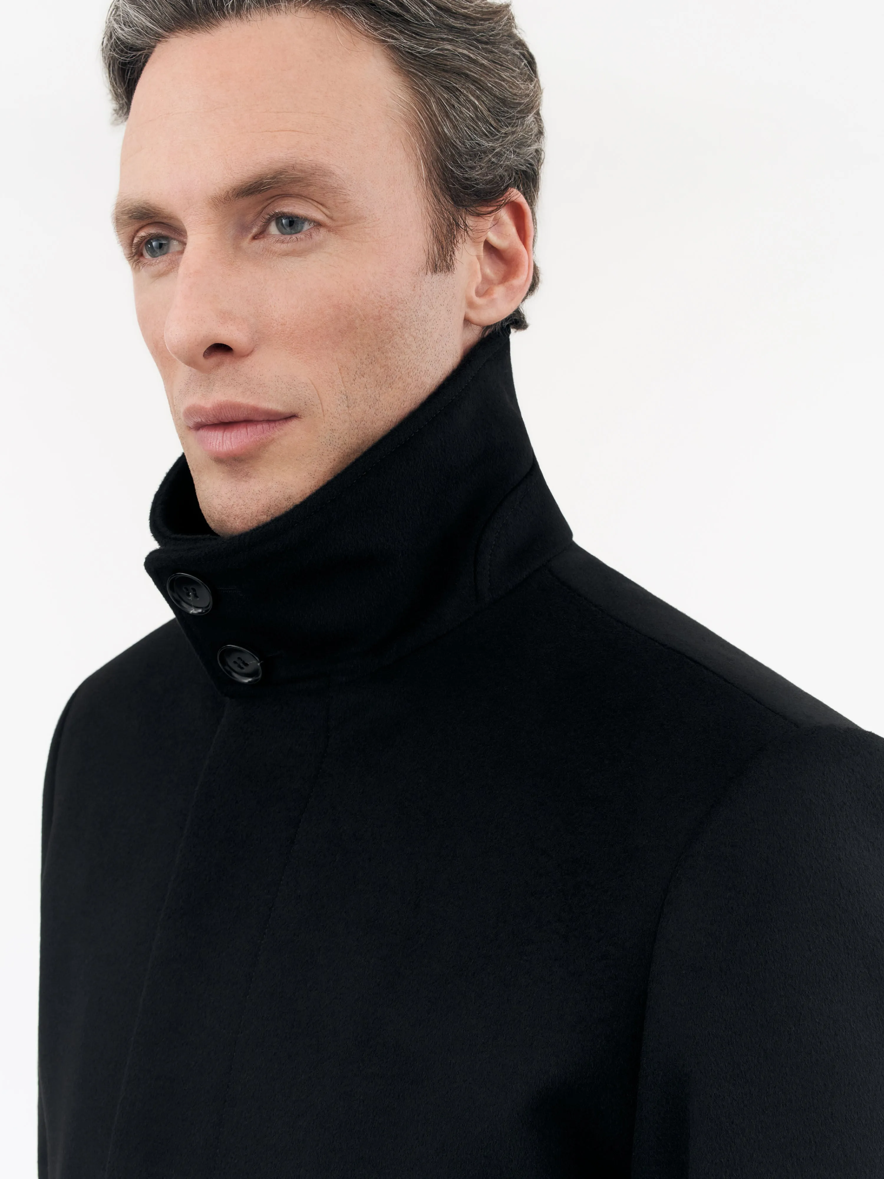 Aleric Coat in Black