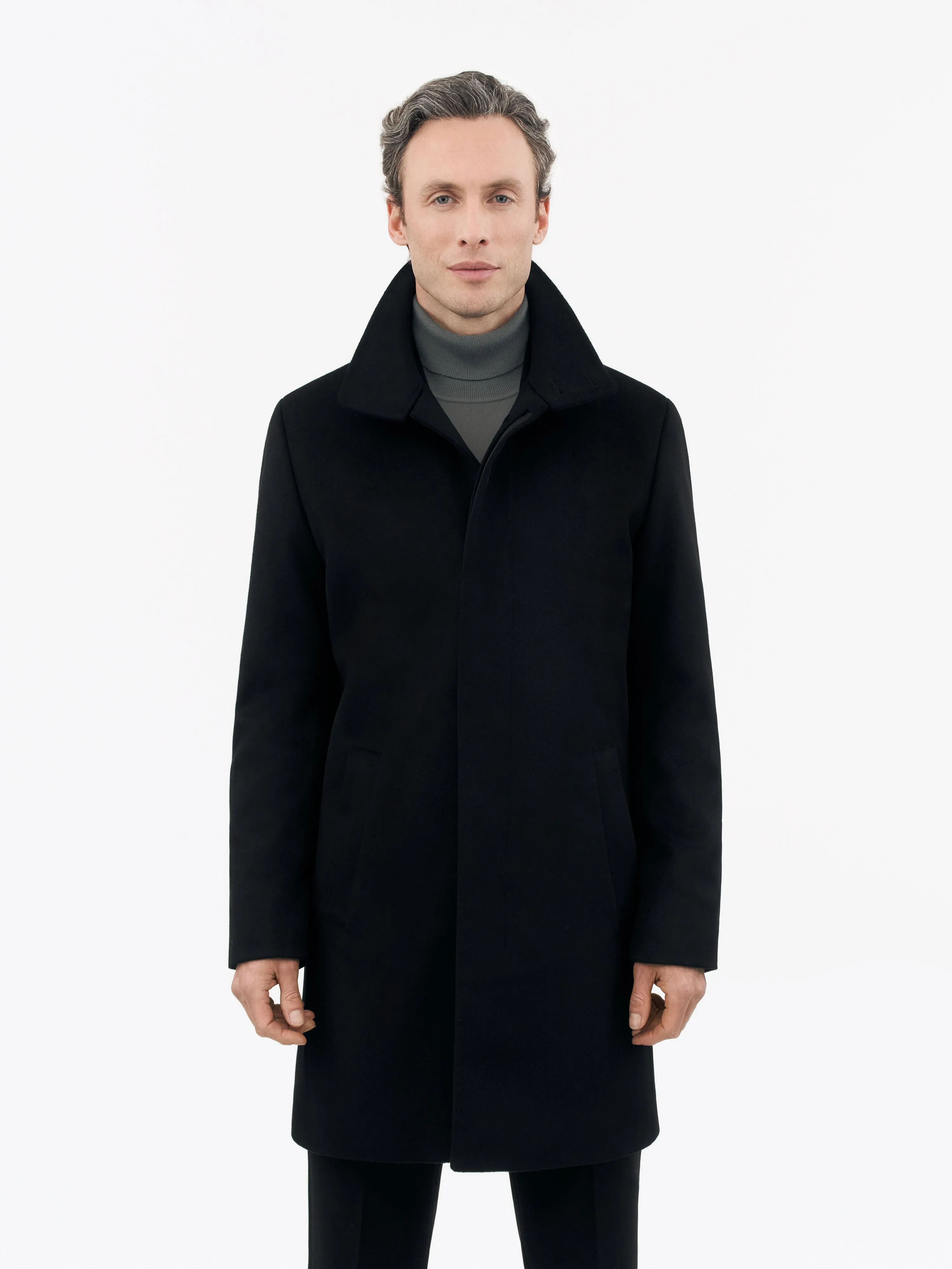 Aleric Coat in Black