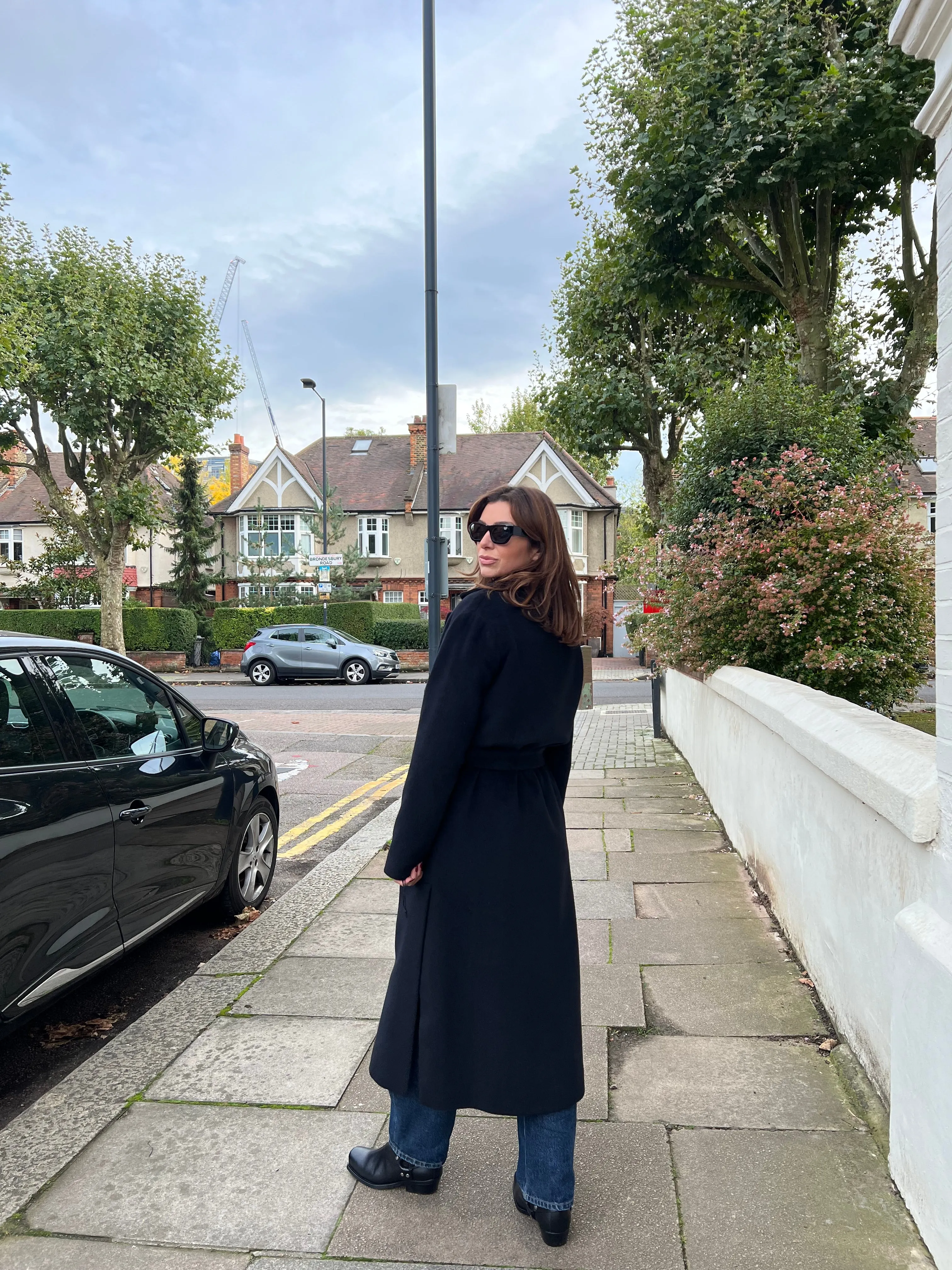 Alpaca Coat - Black