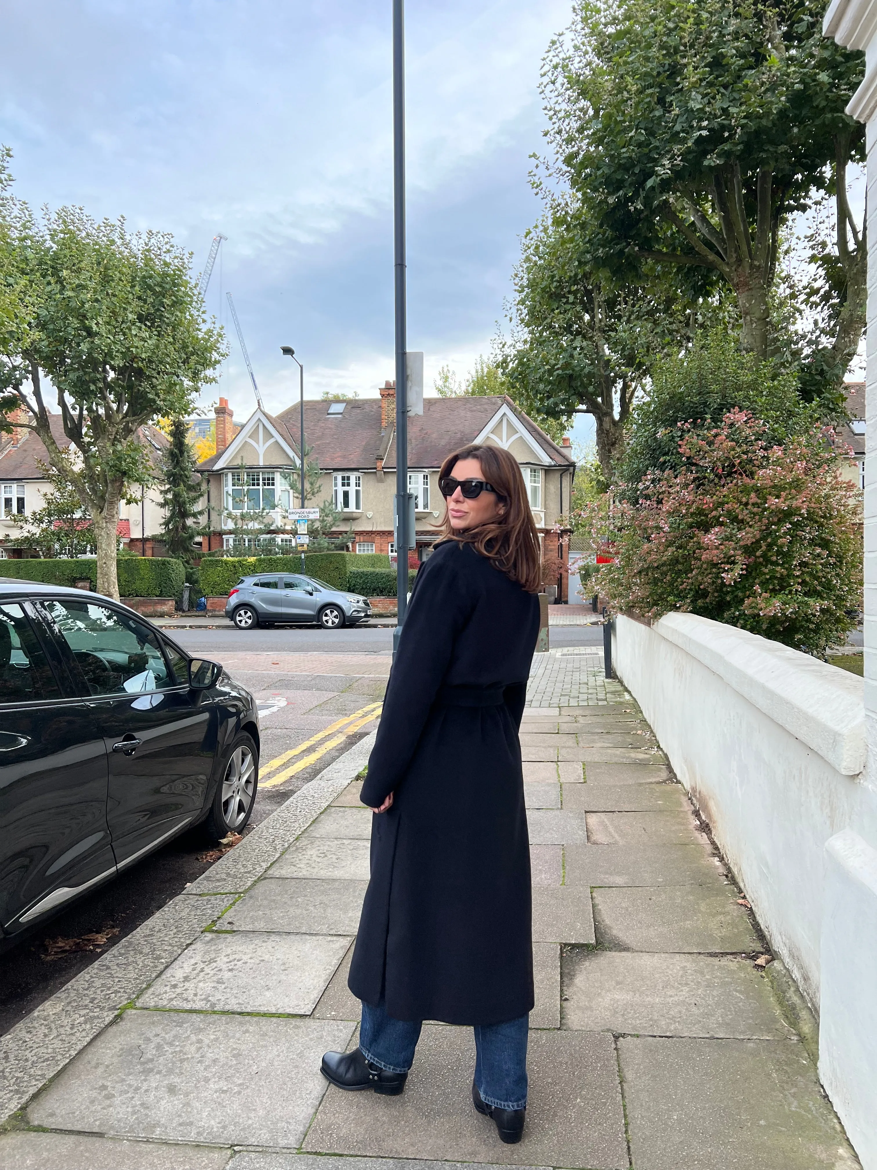 Alpaca Coat - Black