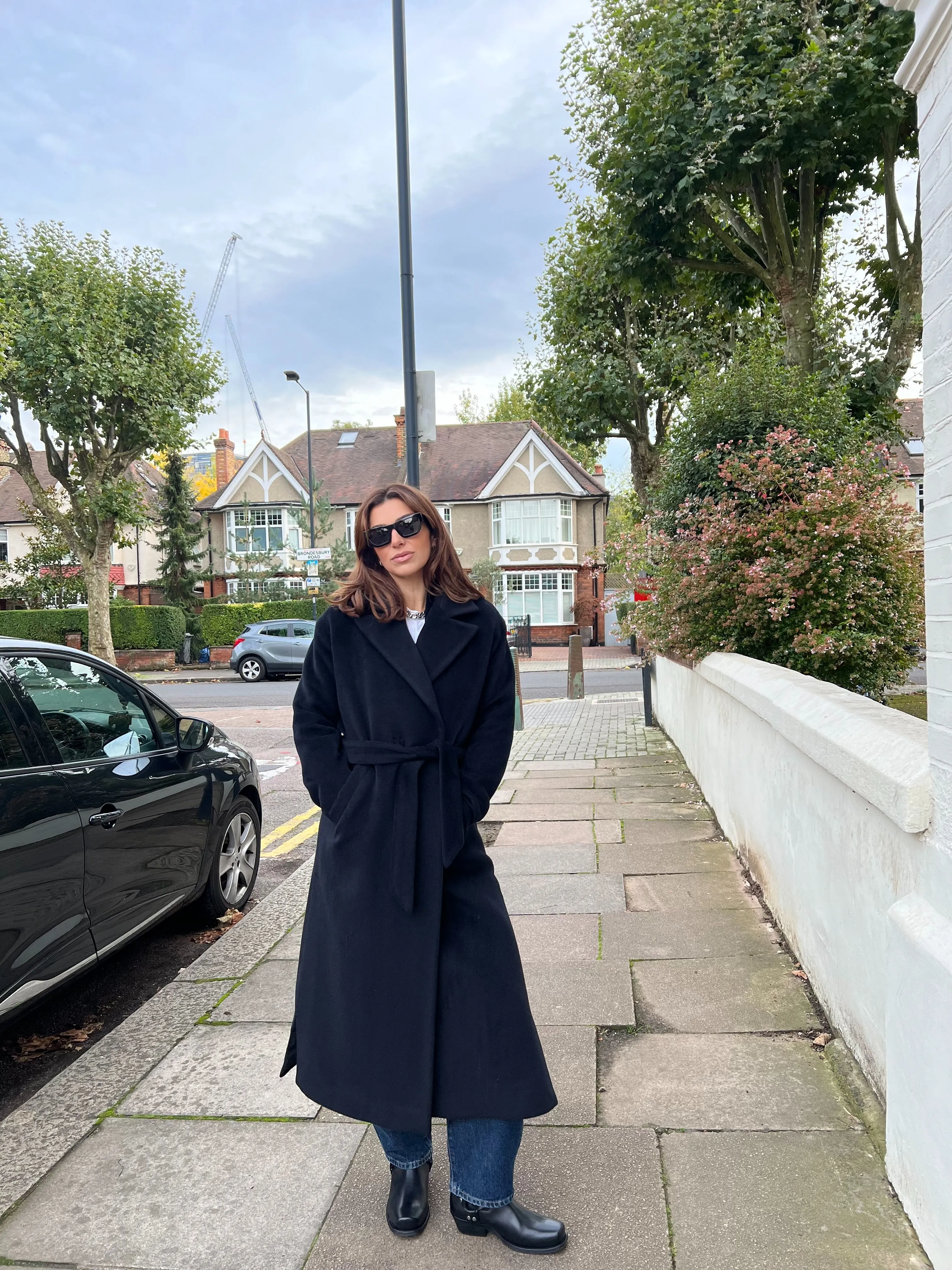 Alpaca Coat - Black