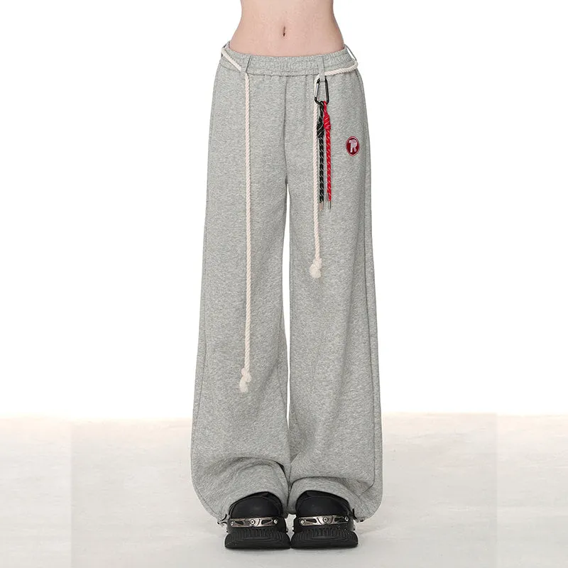 American Girls Casual Loose Straight Sweatpants