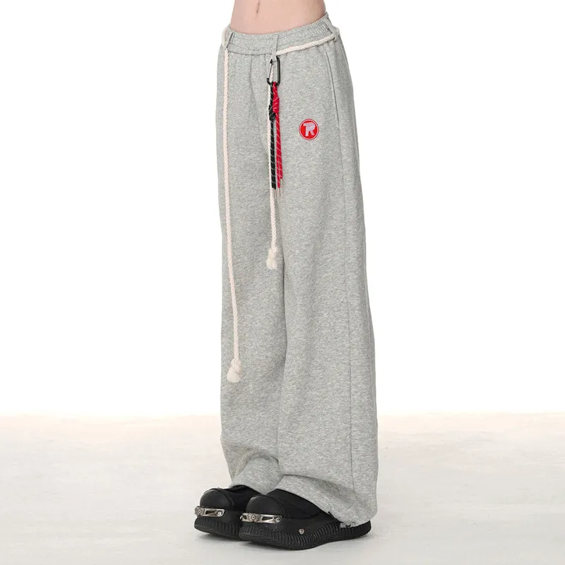 American Girls Casual Loose Straight Sweatpants