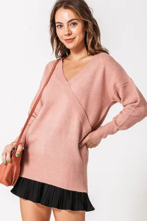 ANGEL DUSTY PINK SWEATER