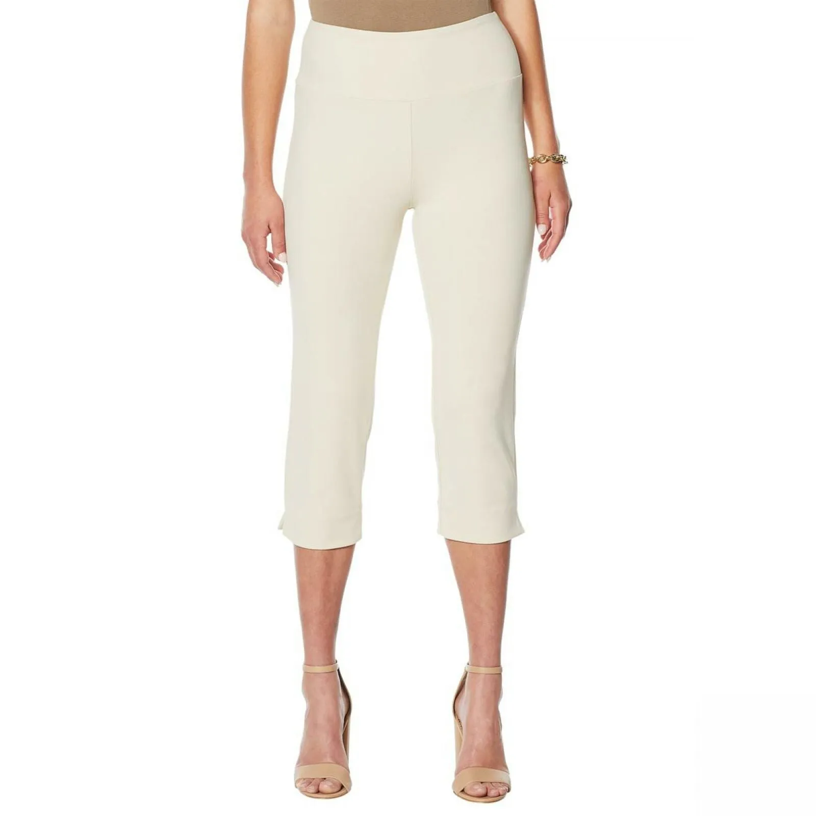 Antthony Women's Boss Lady Tummy Smoothing Pedal Pusher Pants