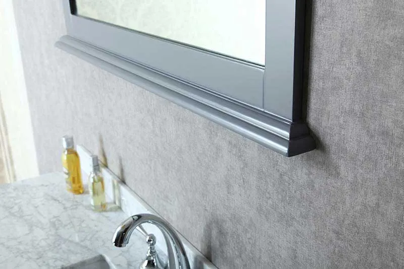 Ariel by Seacliff Nantucket 42" Single-Sink Bathroom Vanity Set With Mirror SCNAN42SWG