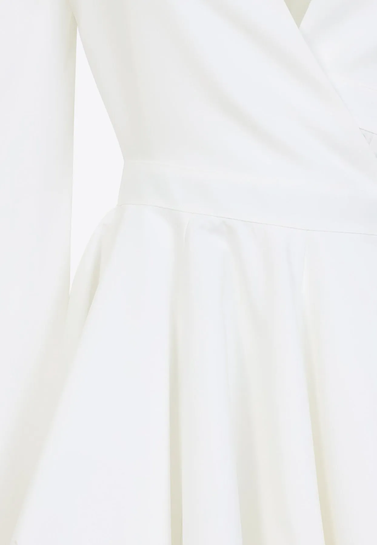 Asymmetrical Belted Mini Dress