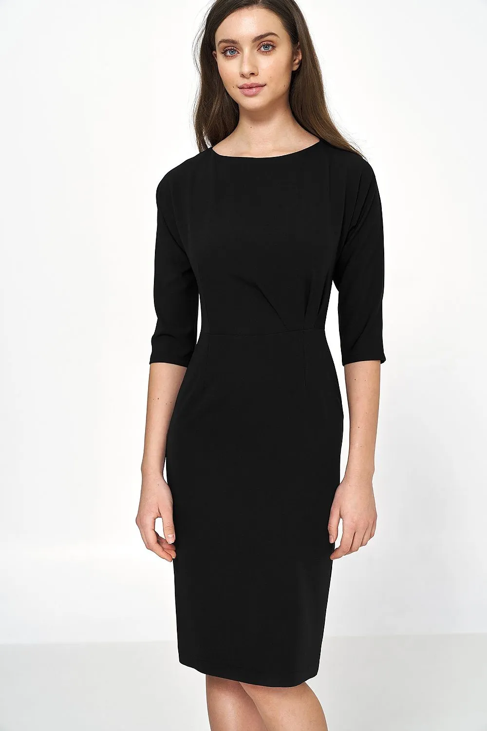Asymmetrical Draped Elegant Dress