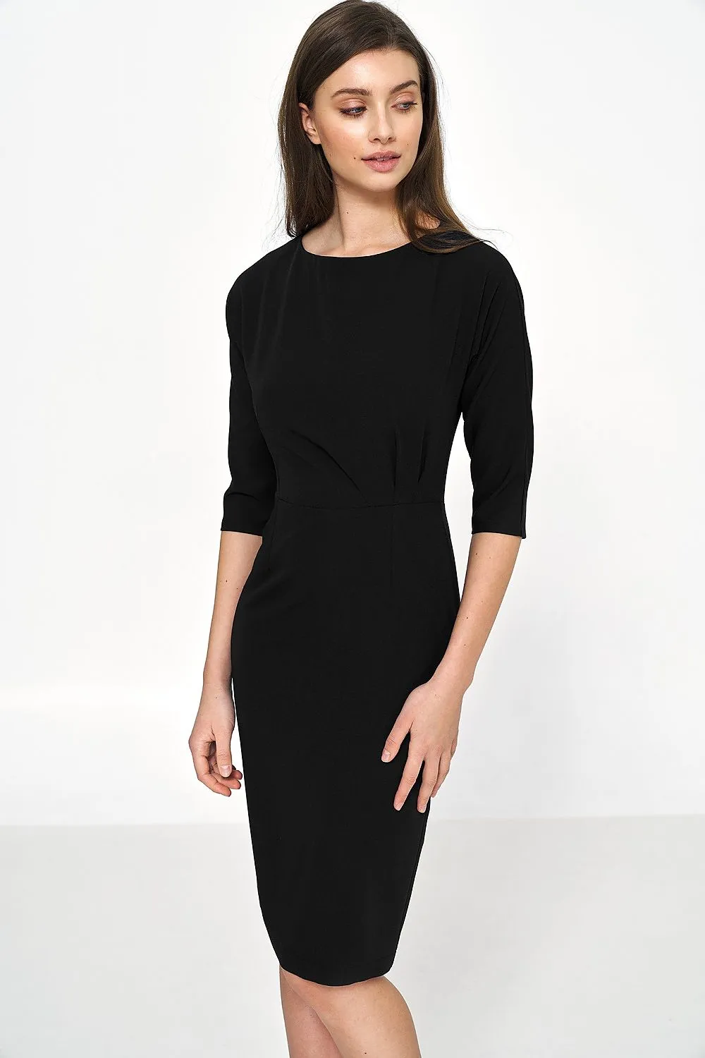 Asymmetrical Draped Elegant Dress
