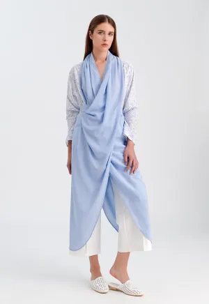Asymmetrical Front Printed Dress