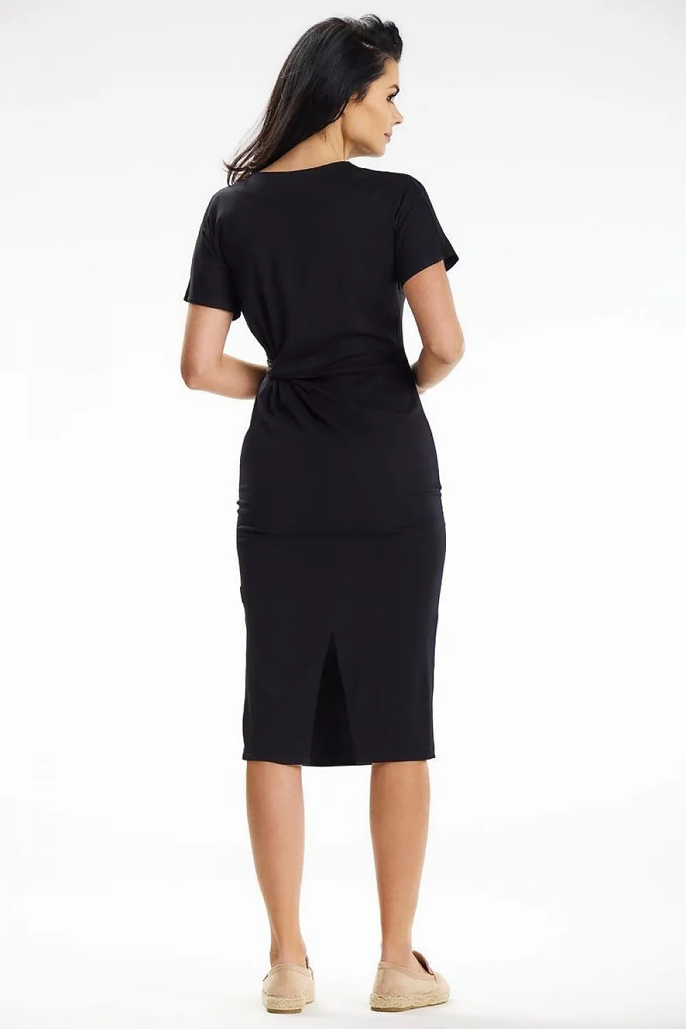 Asymmetrical Heart Midi Dress