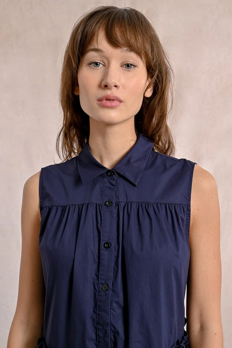ASYMMETRICAL SHIRT DRESS