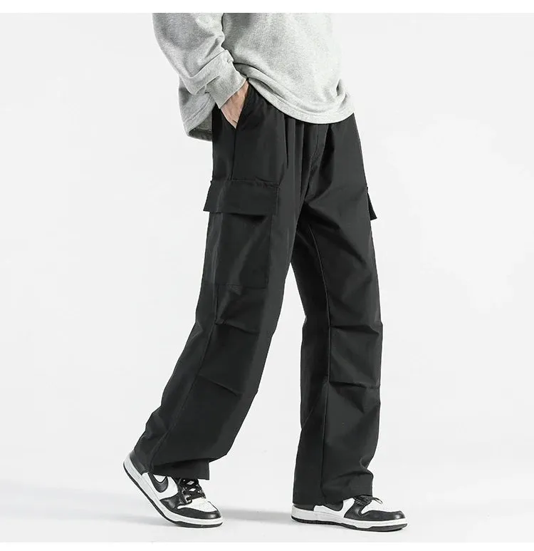 Aubrey Wide-Leg Cargo Pants