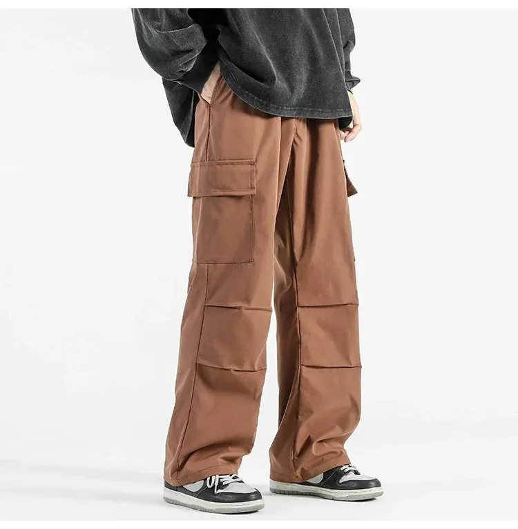 Aubrey Wide-Leg Cargo Pants