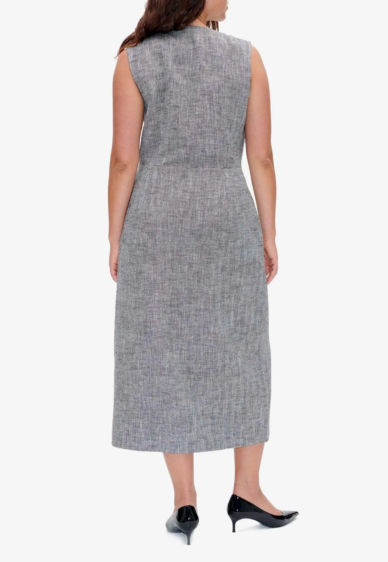 Aurore Double-Breasted Midi Dress