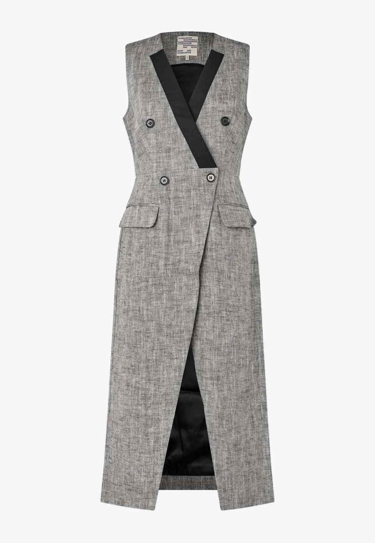 Aurore Double-Breasted Midi Dress