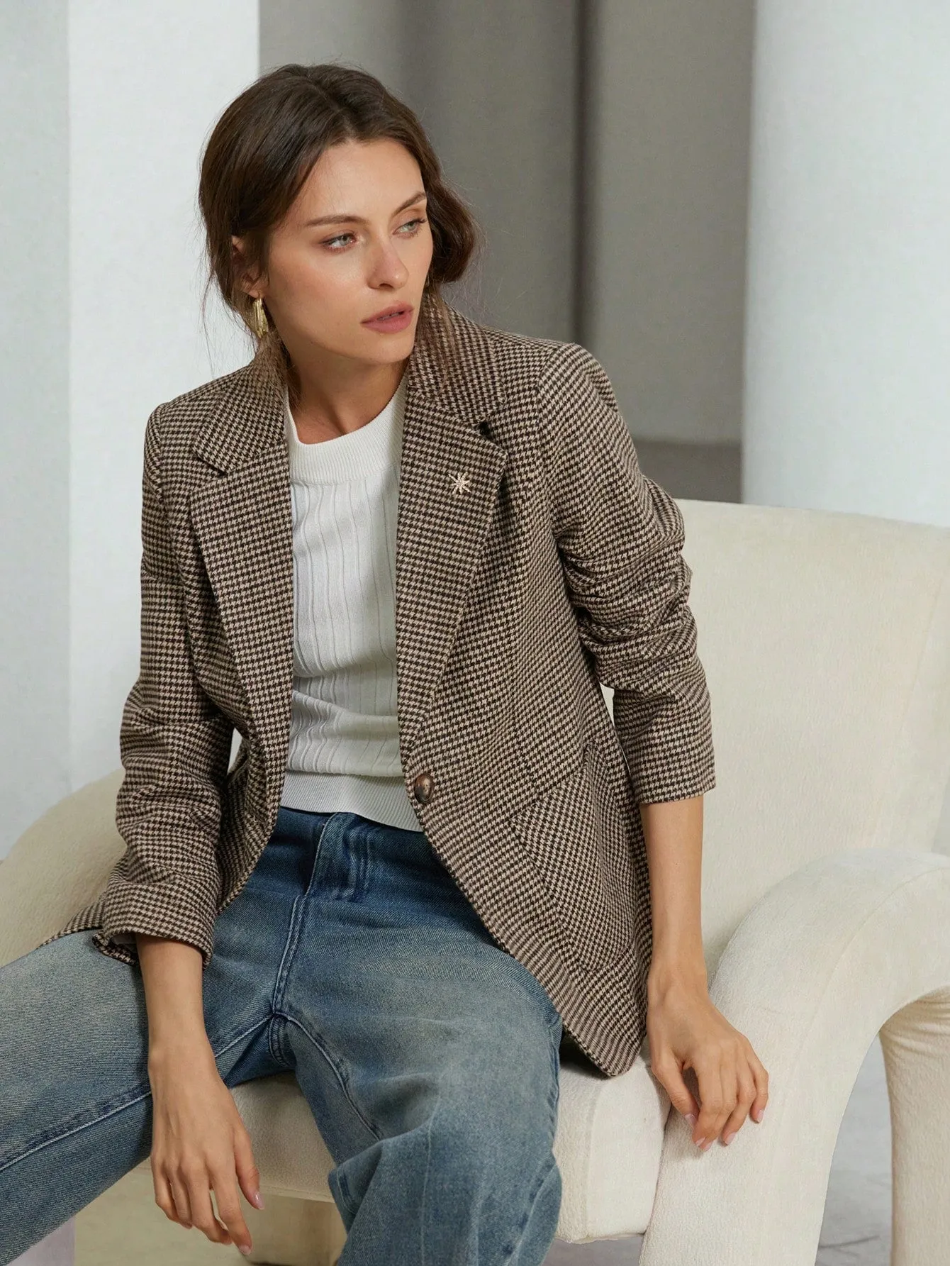 Aveloria Blazer de Vestir en Cherry Vibes
