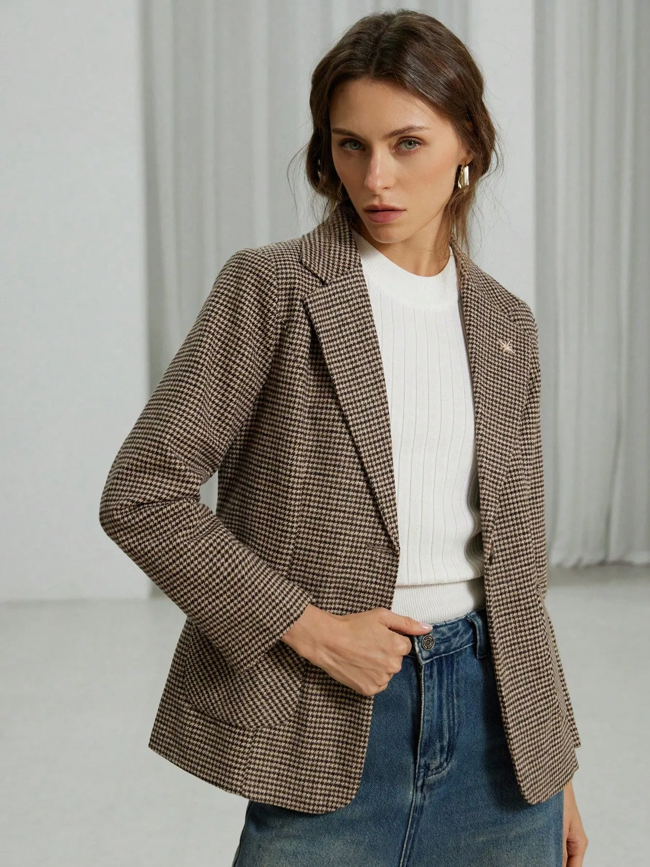 Aveloria Blazer de Vestir en Cherry Vibes