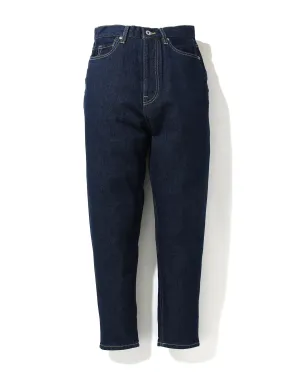 BAPE Logo Tapered Denim Jeans