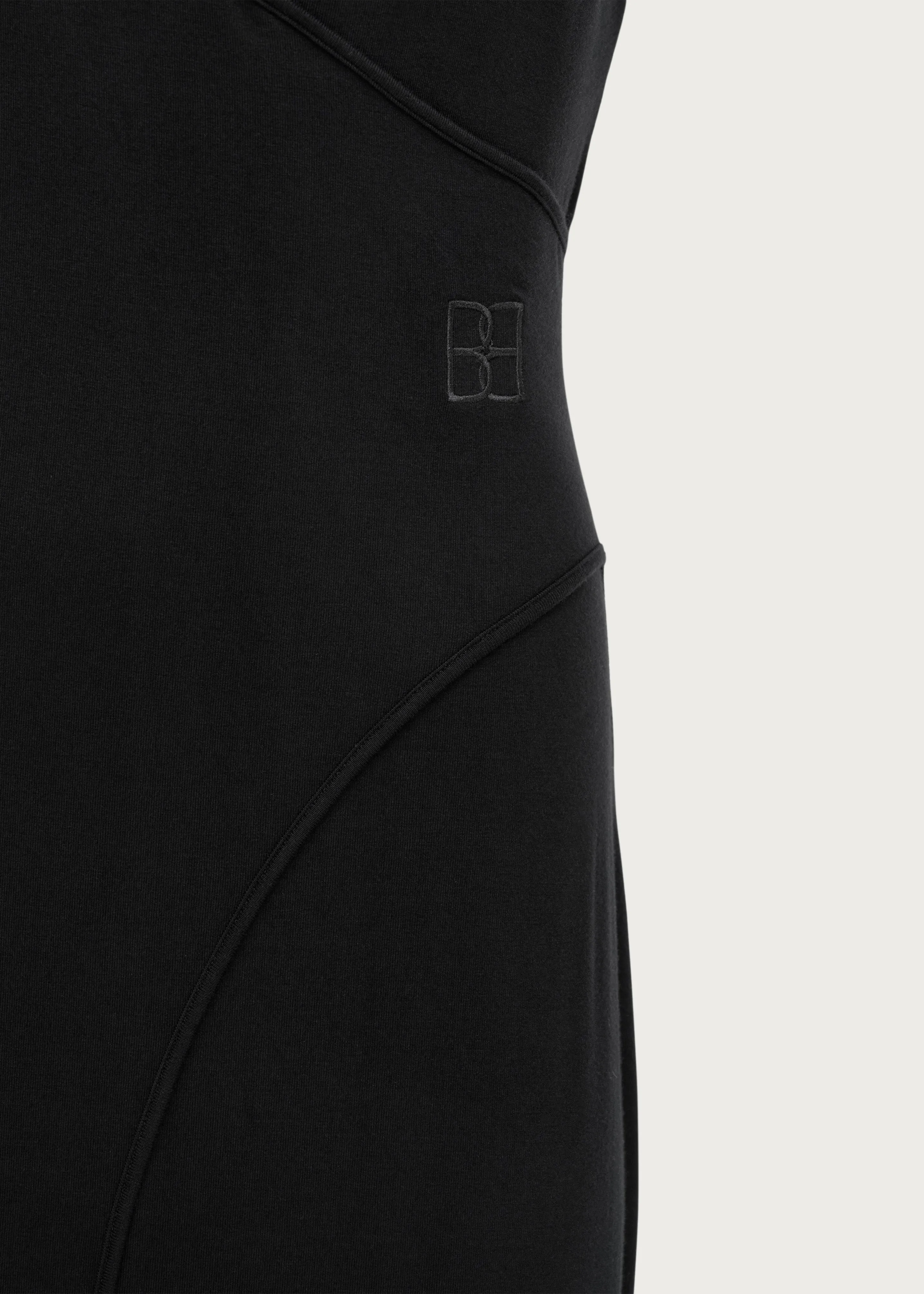 Bevza Wrap Sundress - Black