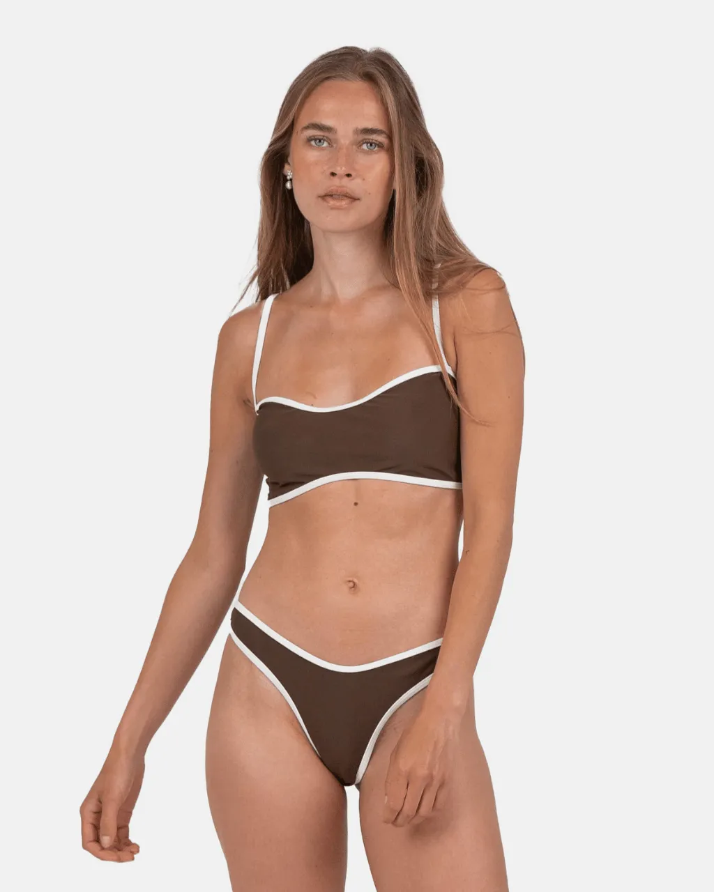 Bikini Top Brown