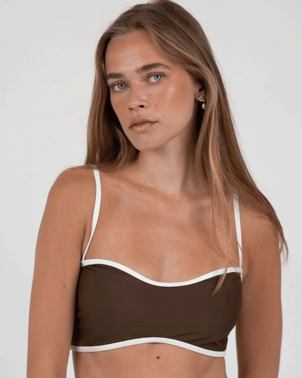 Bikini Top Brown