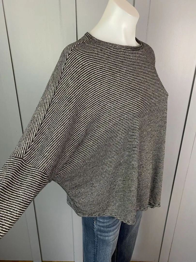 Black & White Seed Tops, XXS