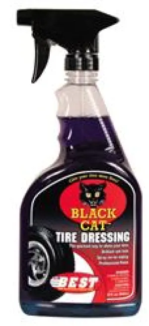 Black Cat Tire Dressing 32 Oz .