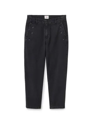 Black chino jeans