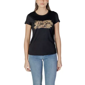 Black Cotton Tops & T-Shirt