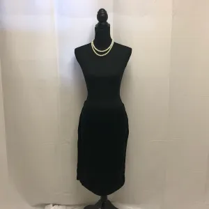 Black Knit Skirt