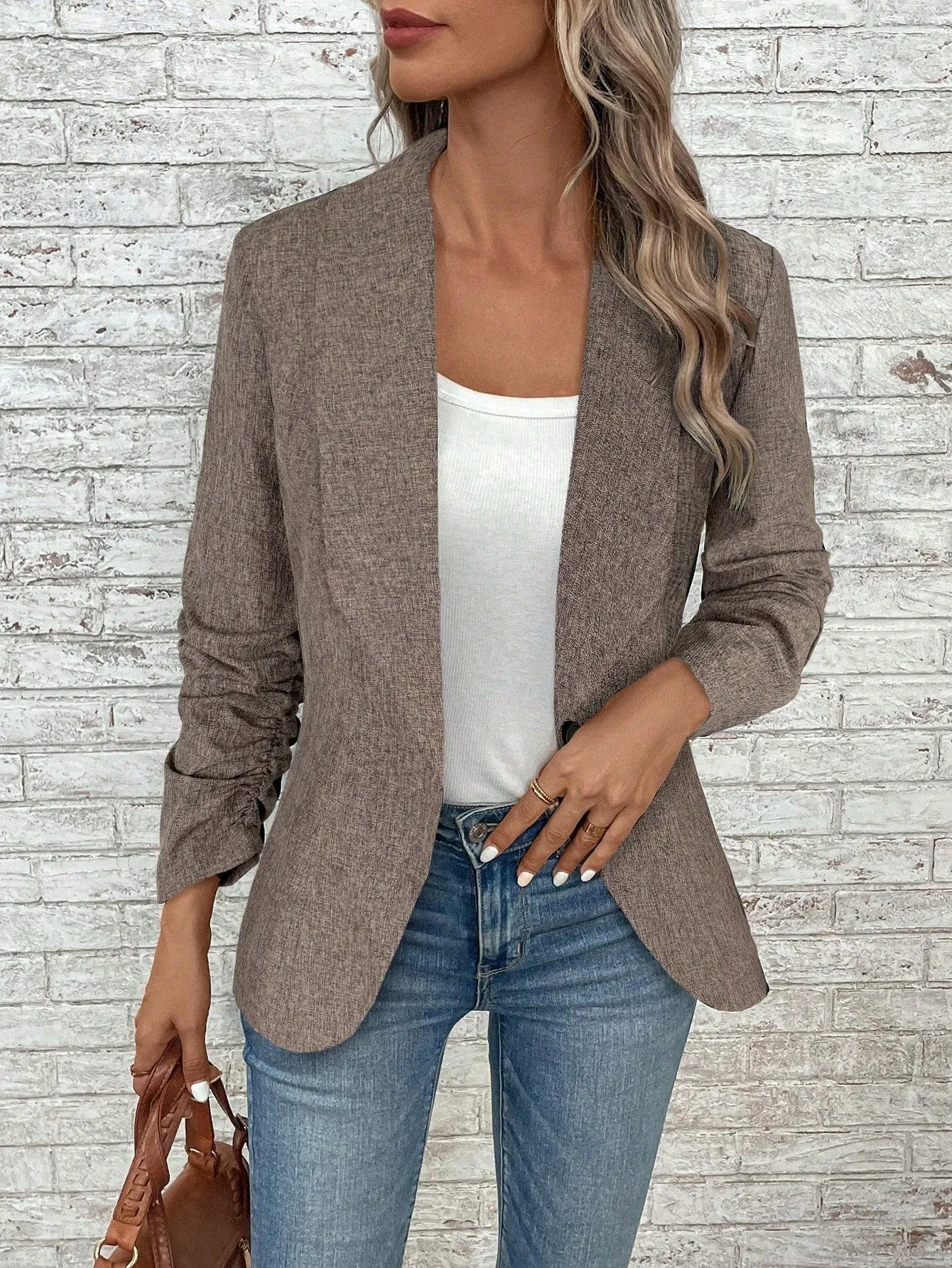 Blazer Casual de Otoño para Mujer