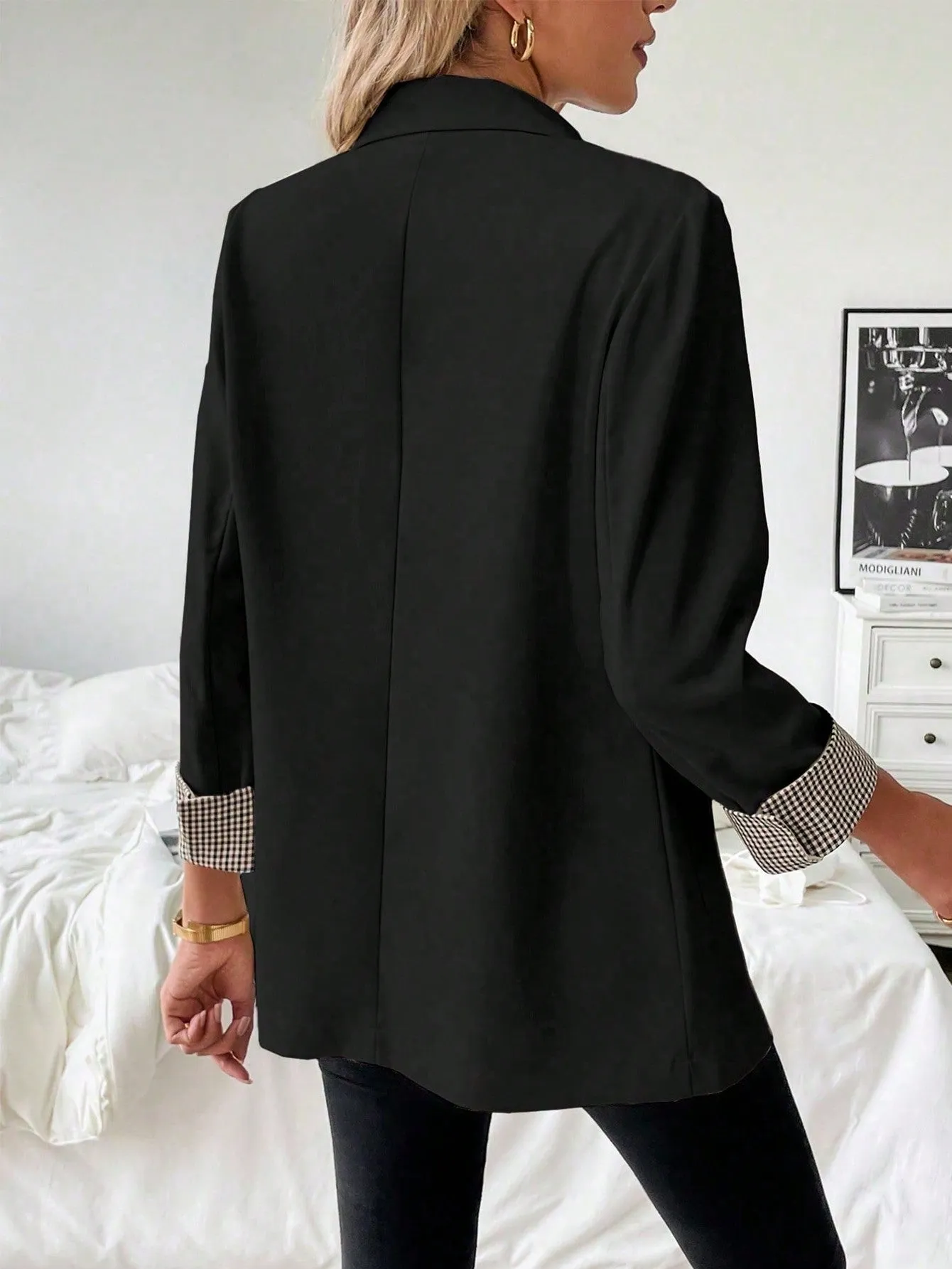 Blazer Franclia Casual de Cherry Vibes para el Verano en