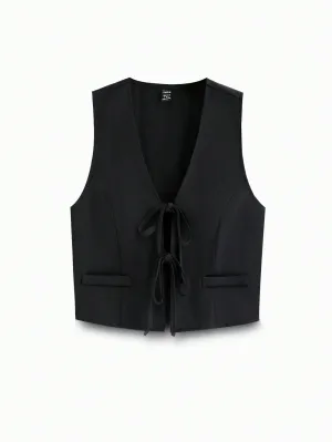 Blazer Sin Mangas Sweetra: Estilo Y2K en Cherry Vibes