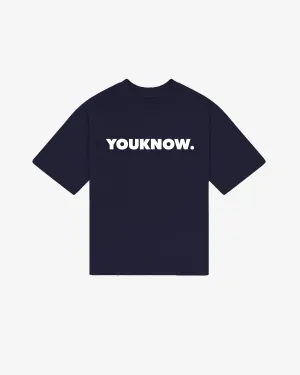 BLOCK TEE SS | Navy