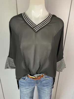 BNWT Black Lemon Tree Tops, 8
